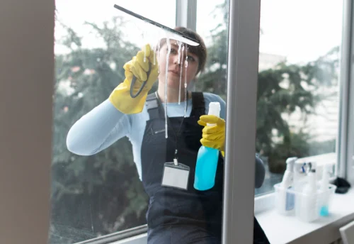 Nettoyage de vitres intérieures et extérieures à Vaureilles